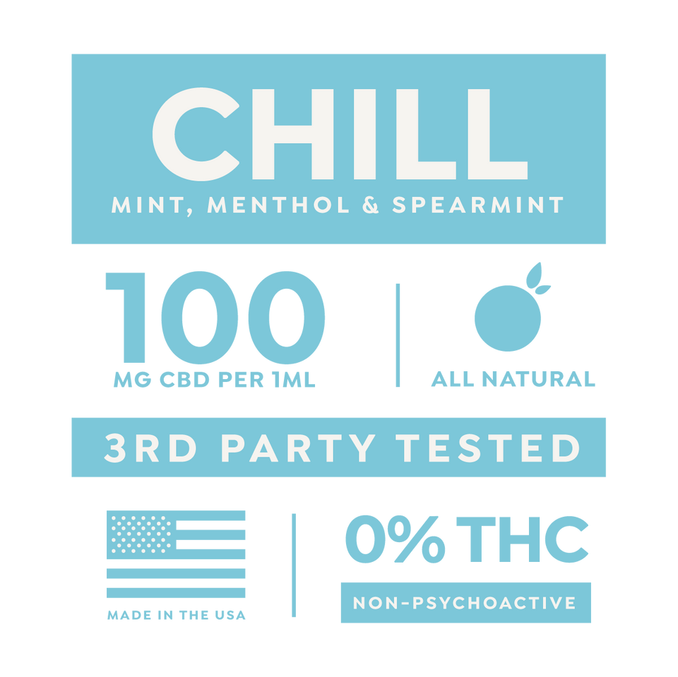 Chill 3000mg/30ml CBD Drops