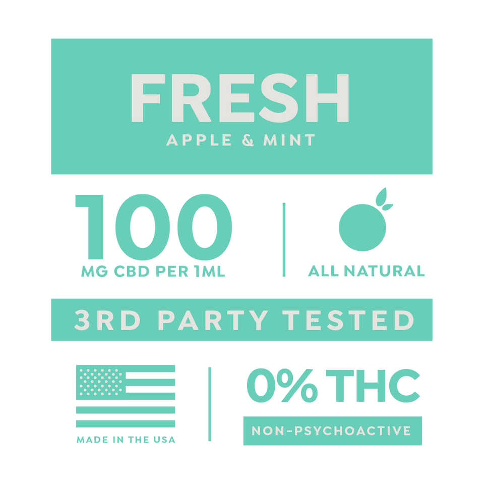 Fresh 3000mg/30ml CBD Drops